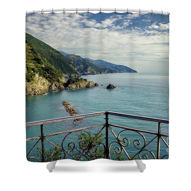 Mediterranean Shower Curtain featuring the photograph A Beautiful Day by Becqi Sherman