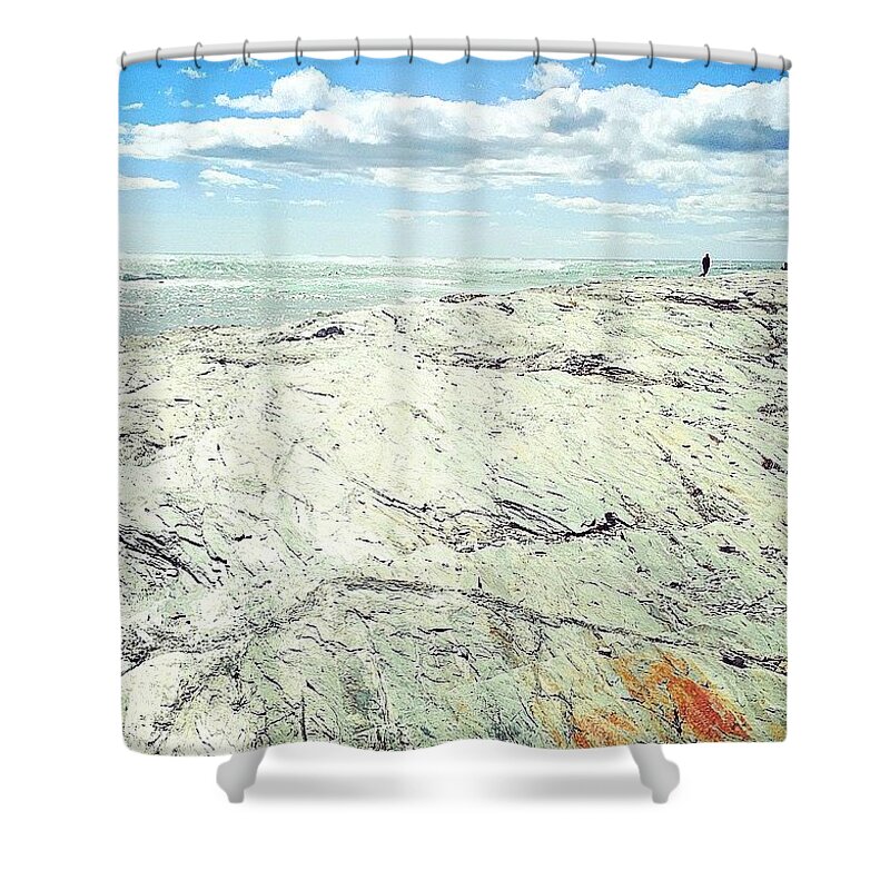 Rhode Island Shower Curtain featuring the photograph A Bright And Perfect Day by Kate Arsenault 