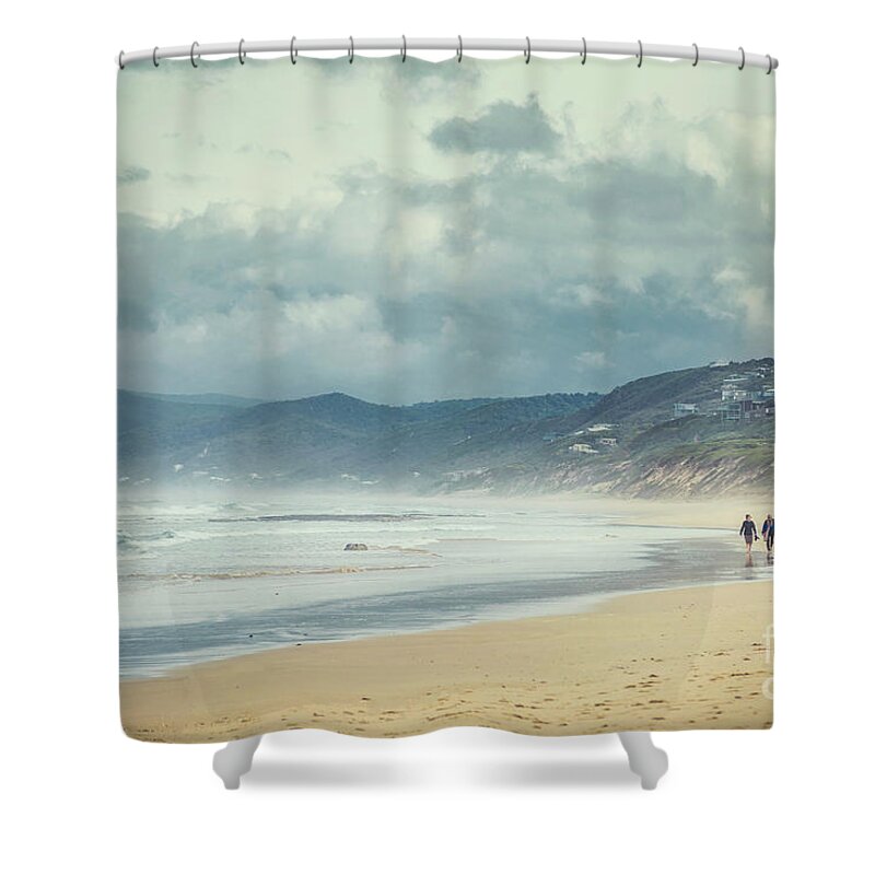 Kremsdorf Shower Curtain featuring the photograph A Day At The Seaside by Evelina Kremsdorf