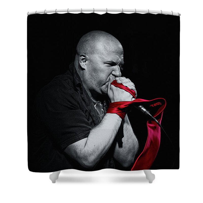 Kill Shower Curtain featuring the photograph A Hint of Red by Travis Rogers