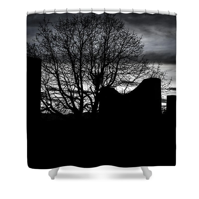 Time Lost Shower Curtain featuring the photograph A Time Lost by Mick Anderson