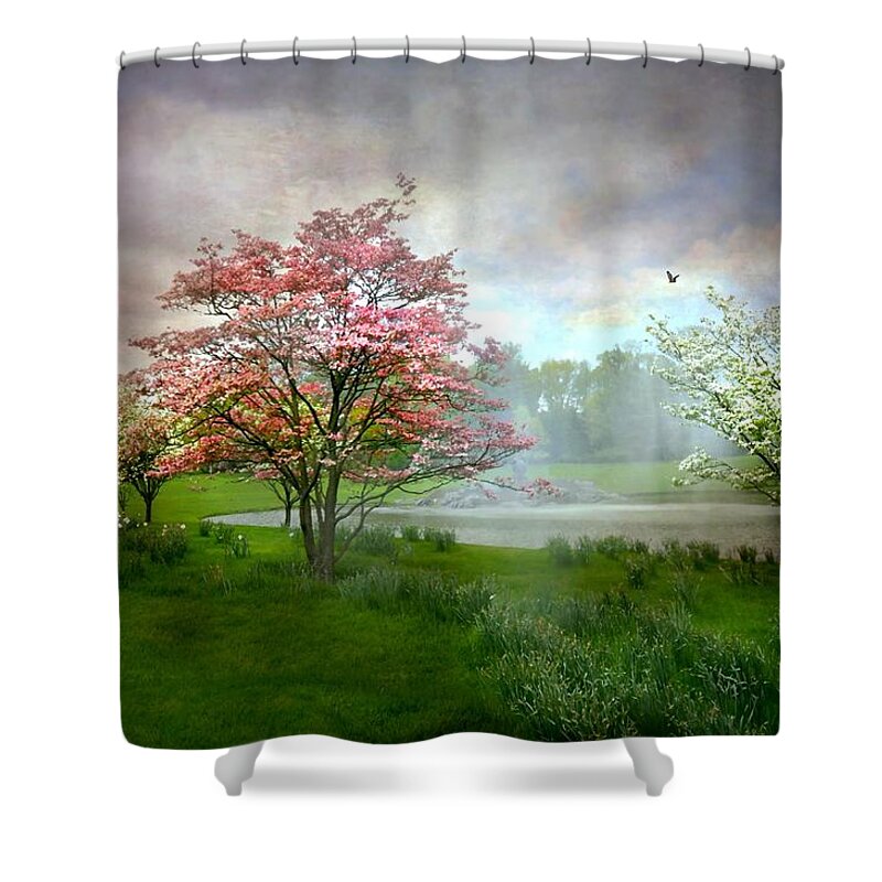 Abandon Me Shower Curtain featuring the photograph Abandon Me by Diana Angstadt