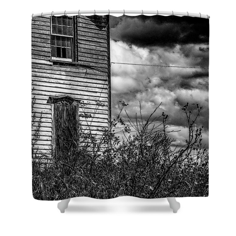  Shower Curtain featuring the photograph Abandoned by Kendall McKernon