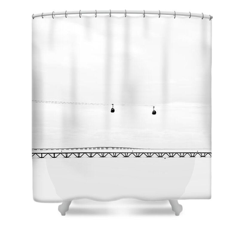 Lisbon Shower Curtain featuring the photograph Absolut by Jorge Maia