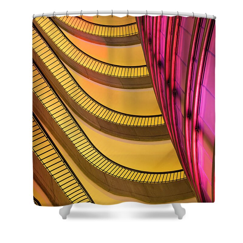 Art Shower Curtain featuring the photograph Abstract Architecture by Scott Slone