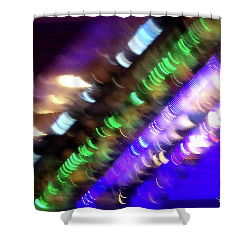 Evolving Energy Shower Curtain featuring the photograph Abstract Evolving #0609_15 by Barbara Tristan