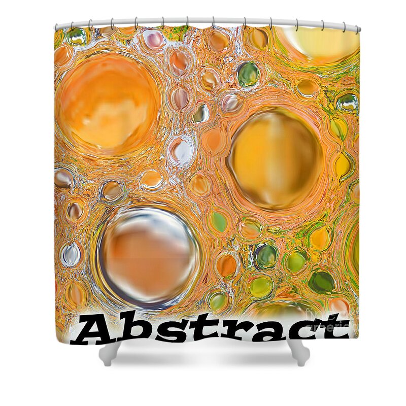  Shower Curtain featuring the photograph Abstract LOGO by Debbie Portwood