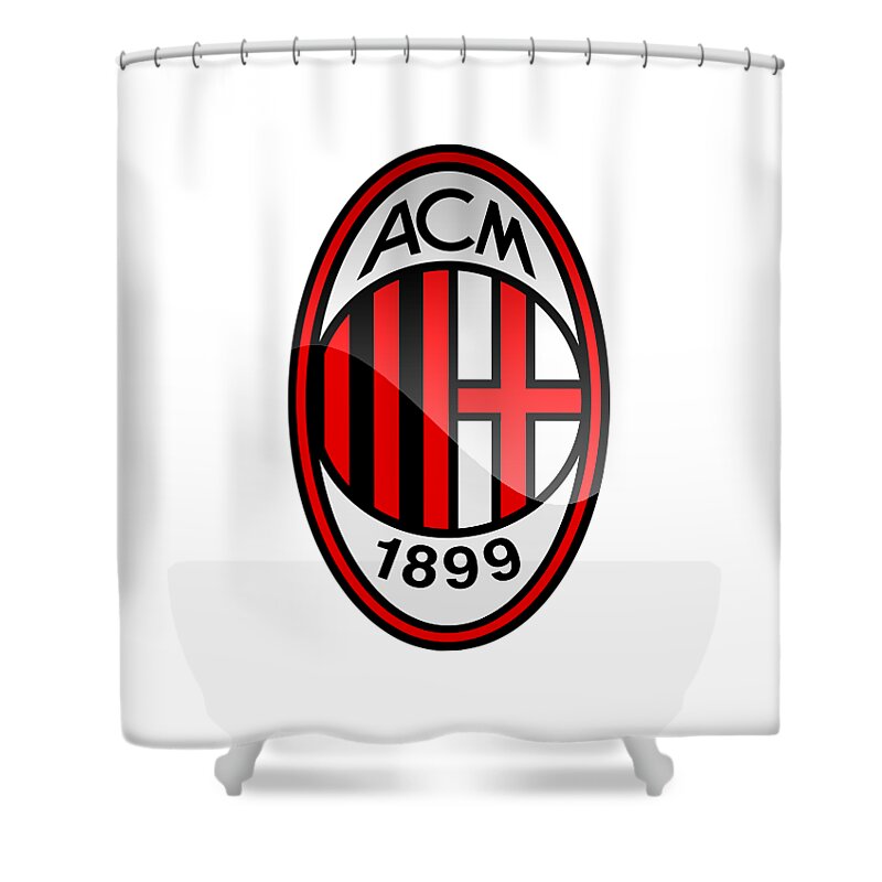 Ac Milan Shower Curtains