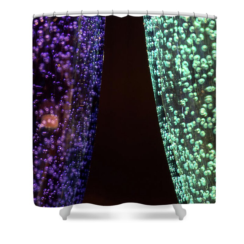 Bubbles Shower Curtain featuring the photograph Acrylic Bubbles by Dan McCool