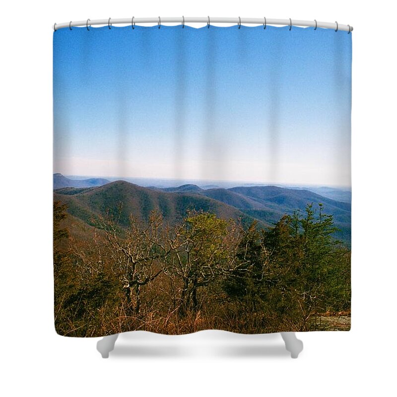 Landscape Shower Curtain featuring the photograph Admire by Richie Parks
