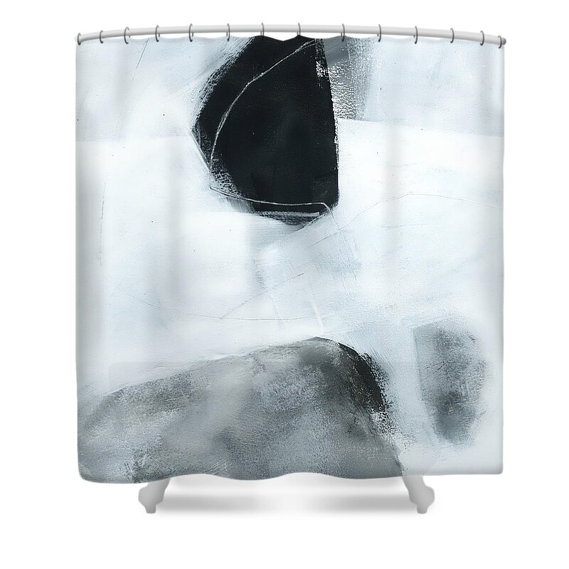 Painting Shower Curtain featuring the painting Adrift #1 by Jane Davies
