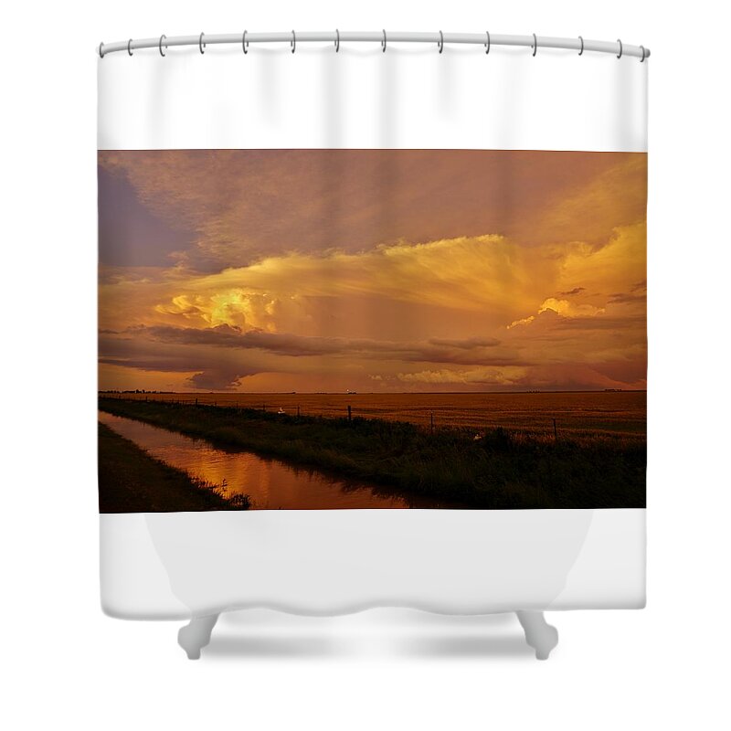 Storm Shower Curtain featuring the photograph After The Storm by Ed Sweeney