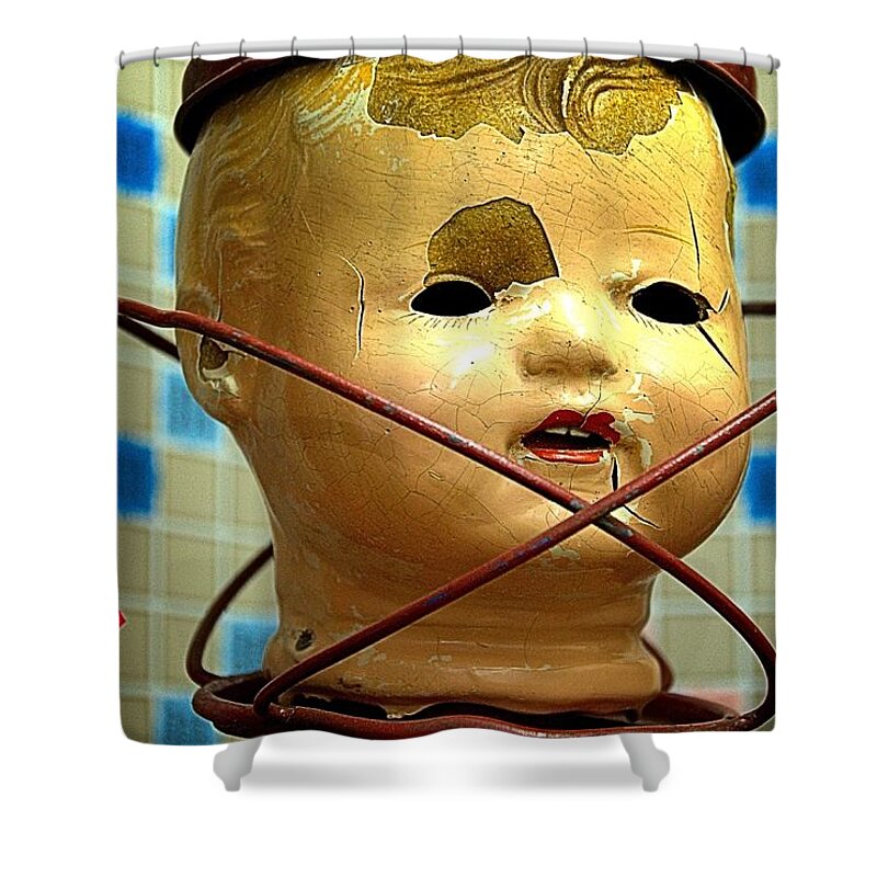 Newel Hunter Shower Curtain featuring the photograph Afterlife Warm by Newel Hunter