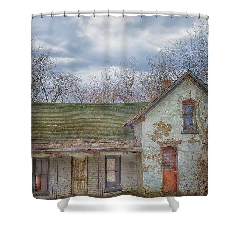 Abandoned Shower Curtain featuring the photograph Aging Beauty by Jolynn Reed