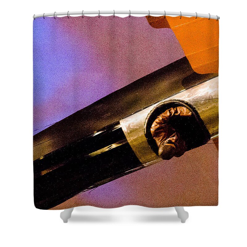 Aircraft Shower Curtain featuring the photograph Air Mail by Michael Nowotny