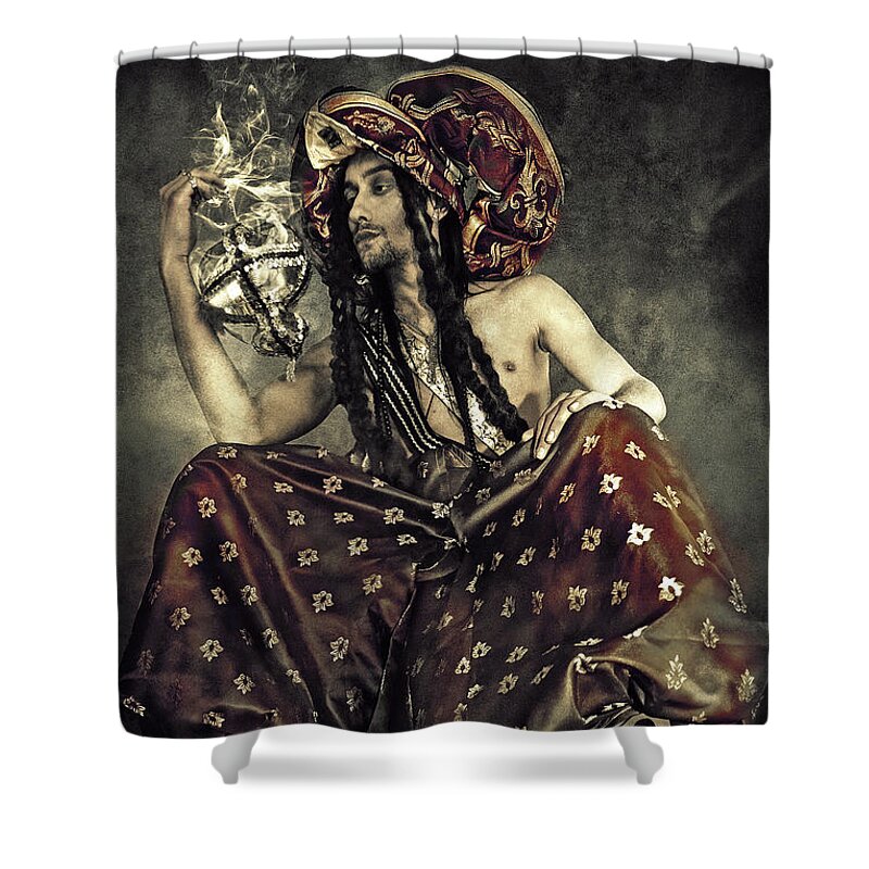 Art Photography Shower Curtain featuring the photograph Aladdin art photography by Dimitar Hristov