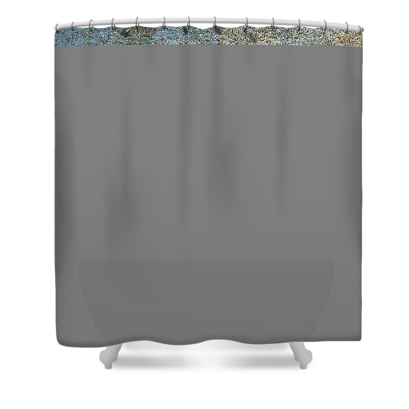 Abstract Shower Curtain featuring the photograph Aladdin's Lamp by Marcia Lee Jones