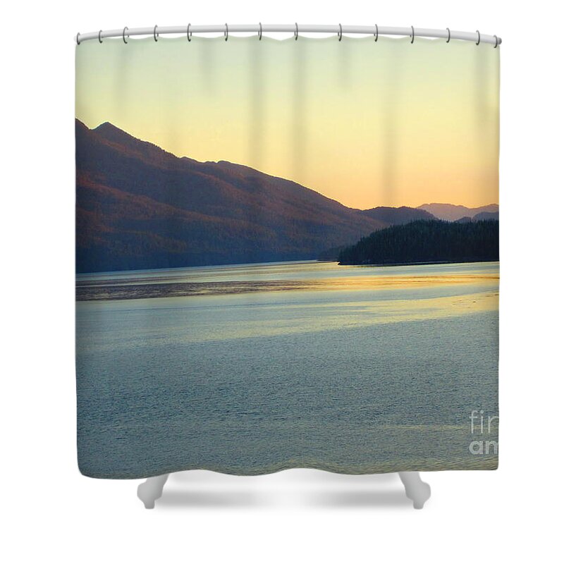 Ketchikan Shower Curtain featuring the photograph Alaska by Laurianna Taylor