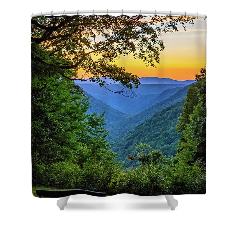 Babcock State Park Shower Curtain featuring the photograph Almost Heaven - West Virginia 3 by Steve Harrington