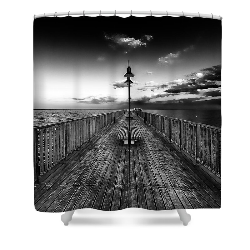 Nature Shower Curtain featuring the photograph Almost Infinity by Stelios Kleanthous