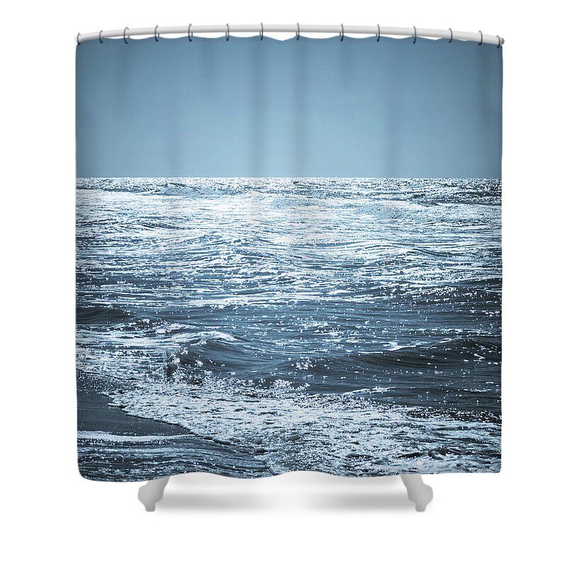 Shore Shower Curtain featuring the photograph Along The Shore by Wim Lanclus