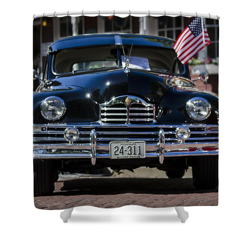Car Shower Curtain featuring the photograph Americana by Andrea Silies