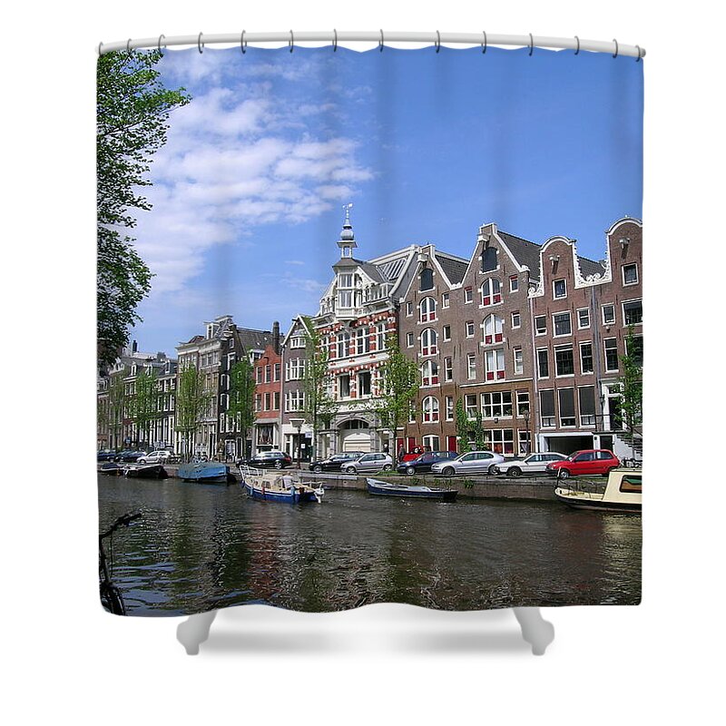 Amsterdam Shower Curtain featuring the photograph Amsterdam by Sandy Taylor