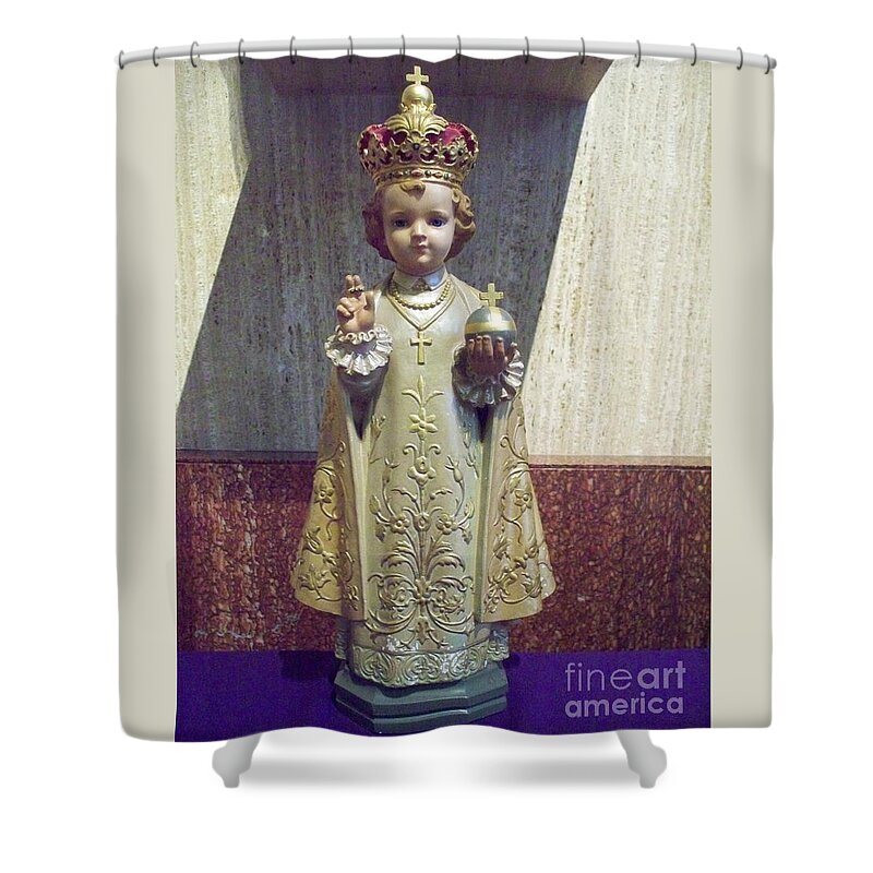  Precious Little King Shower Curtain featuring the photograph Precious Little King by Seaux-N-Seau Soileau