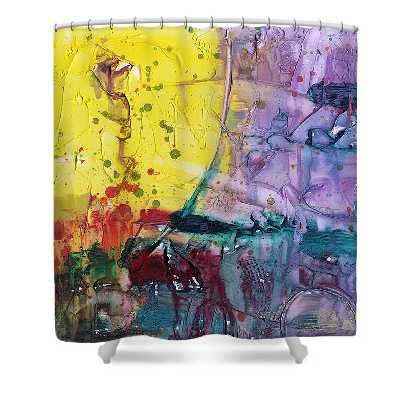 Architect Shower Curtain featuring the painting Architect by Phil Strang