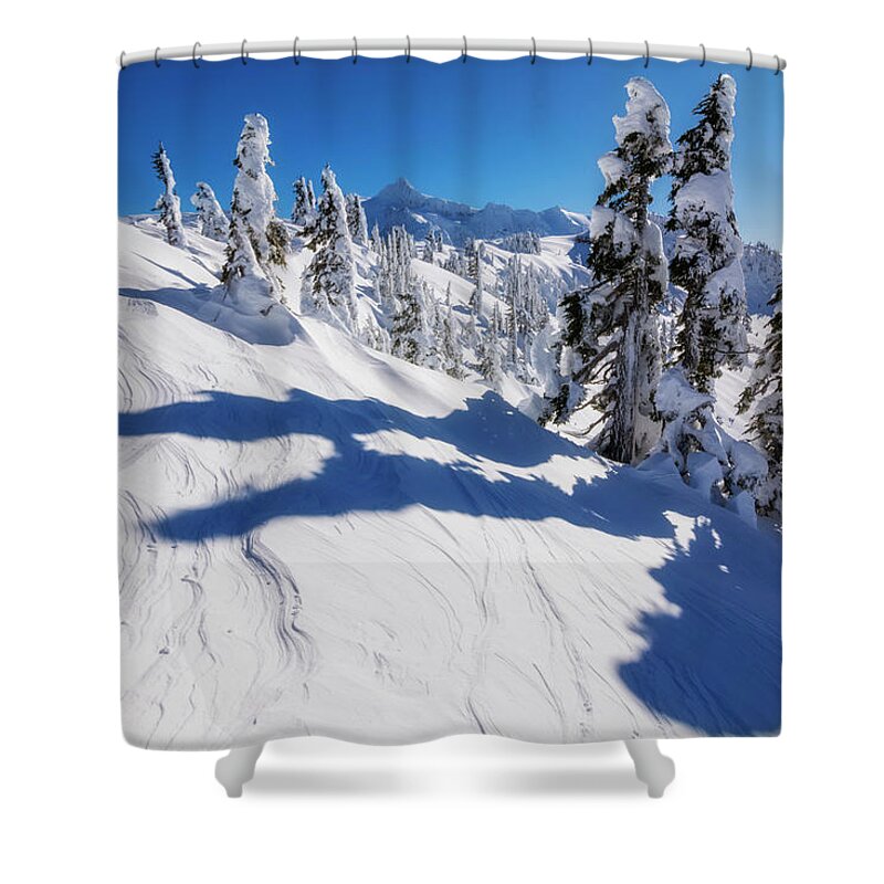 Baker Shower Curtain featuring the photograph Artist Point by Pelo Blanco Photo