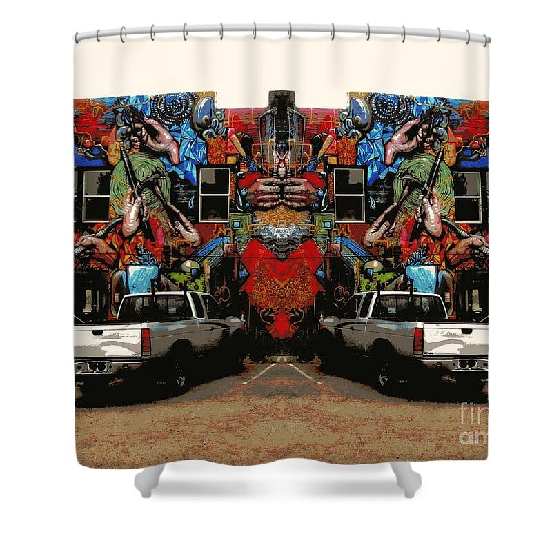  Shower Curtain featuring the photograph Artistry Abounds by Kelly Awad
