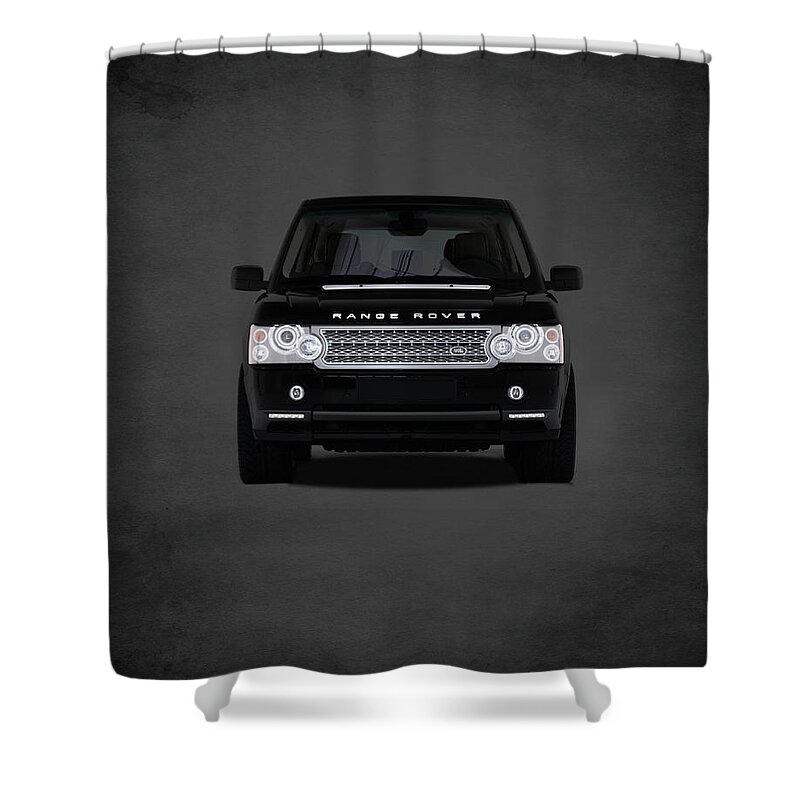 Range Rover Shower Curtain featuring the photograph Range Rover by Mark Rogan