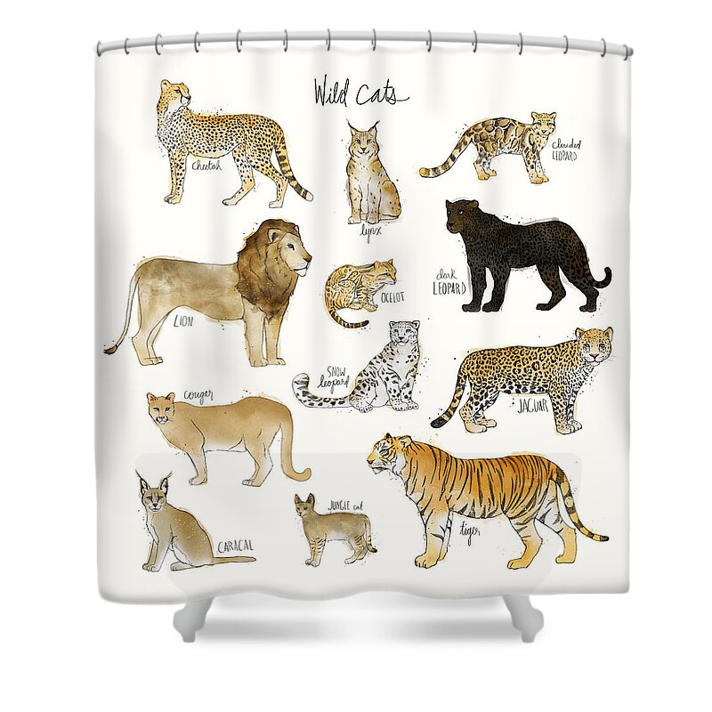 Light and Airy Cloud Shower Curtains