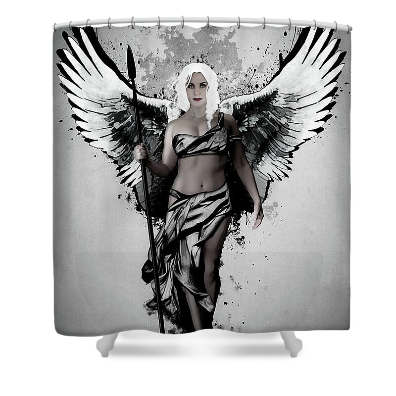 Angel Wings Shower Curtains