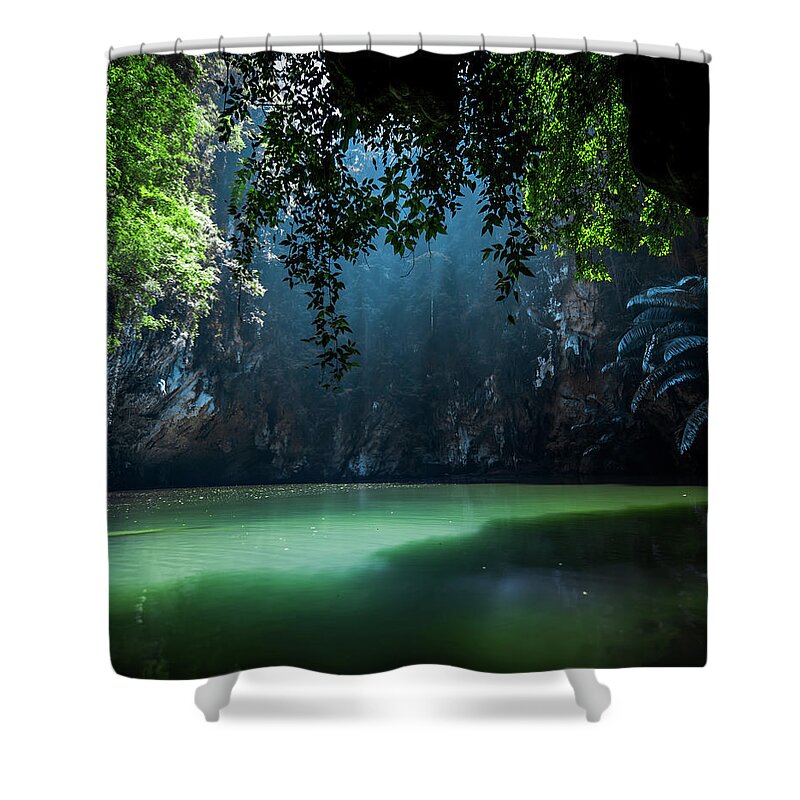 #faatoppicks Shower Curtain featuring the photograph Lagoon by Nicklas Gustafsson