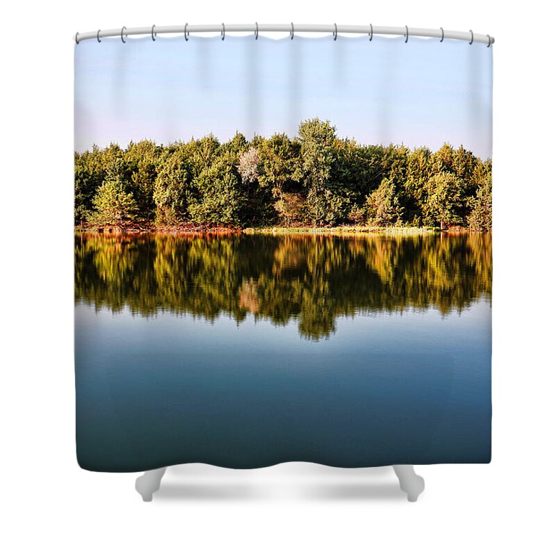 Bill Kesler Photography Shower Curtain featuring the photograph When Nature Reflects by Bill Kesler