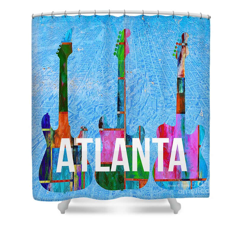 Atlanta Shower Curtain featuring the photograph Atlanta Music Scene by Edward Fielding