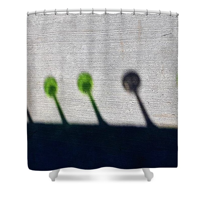 Shadows Shower Curtain featuring the photograph Attention Cups 2 by Rob Hans