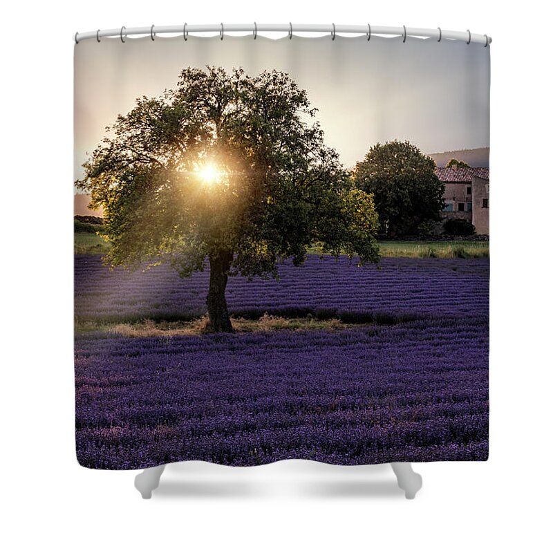 Aurel Shower Curtain featuring the photograph Aurel - France by Joana Kruse