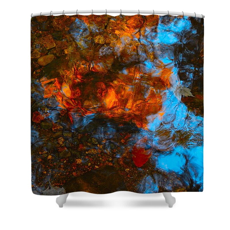 Autumn Landscape Shower Curtain featuring the photograph Autumn B 2015 35 by George Ramos