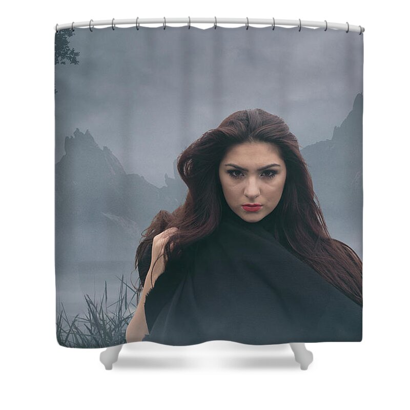 Woman Shower Curtain featuring the photograph Avalon Part Two by Clayton Bastiani