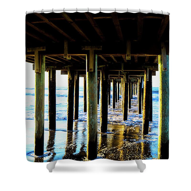 Avila Beach Shower Curtain featuring the photograph Avila Pier by Dr Janine Williams