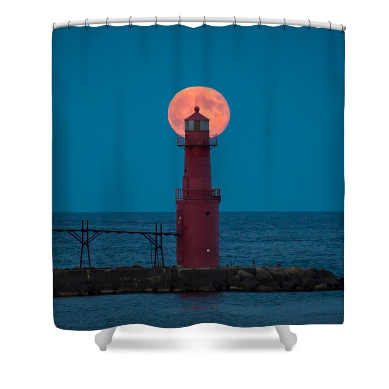Lighthouse Shower Curtain featuring the photograph Backlighting II by Bill Pevlor