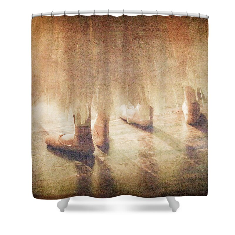 Ballerina Shower Curtain featuring the photograph Ballerina's Waiting by Craig J Satterlee