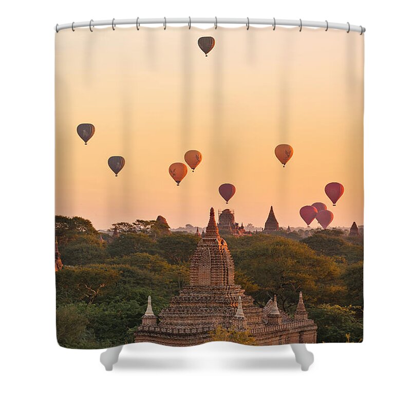 Birma Shower Curtains
