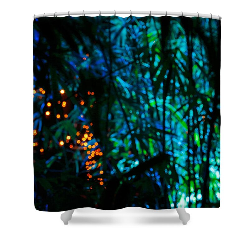 Bamboo Shower Curtain featuring the photograph Bamboo Riot by Nicholas Blackwell