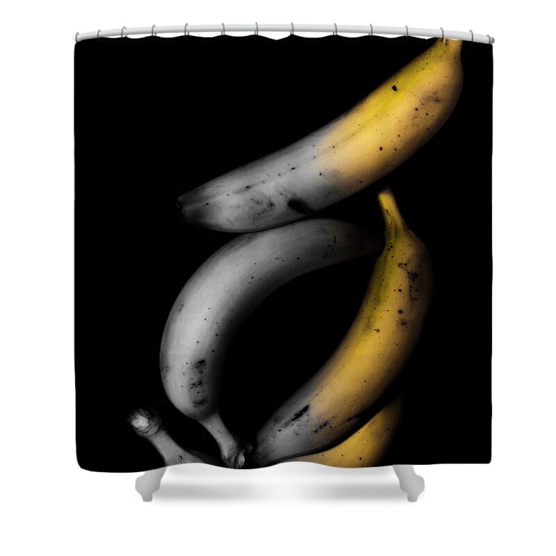 Fruit Shower Curtain featuring the digital art Banana Split by Jorgo Photography