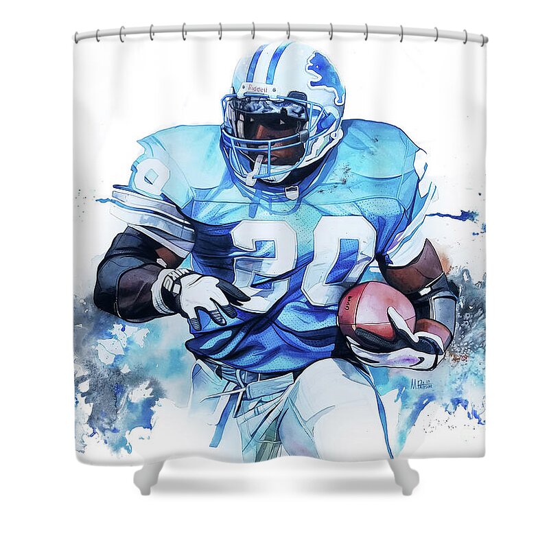 Barry Sanders Shower Curtains