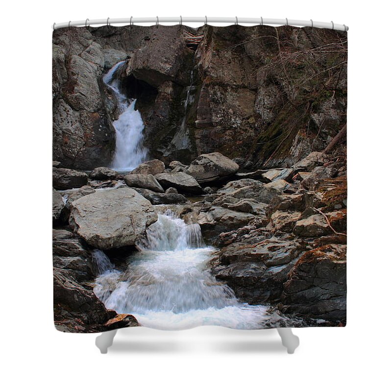 Bash Bish Falls Shower Curtain featuring the photograph Bash Bish Falls by Jeff Heimlich
