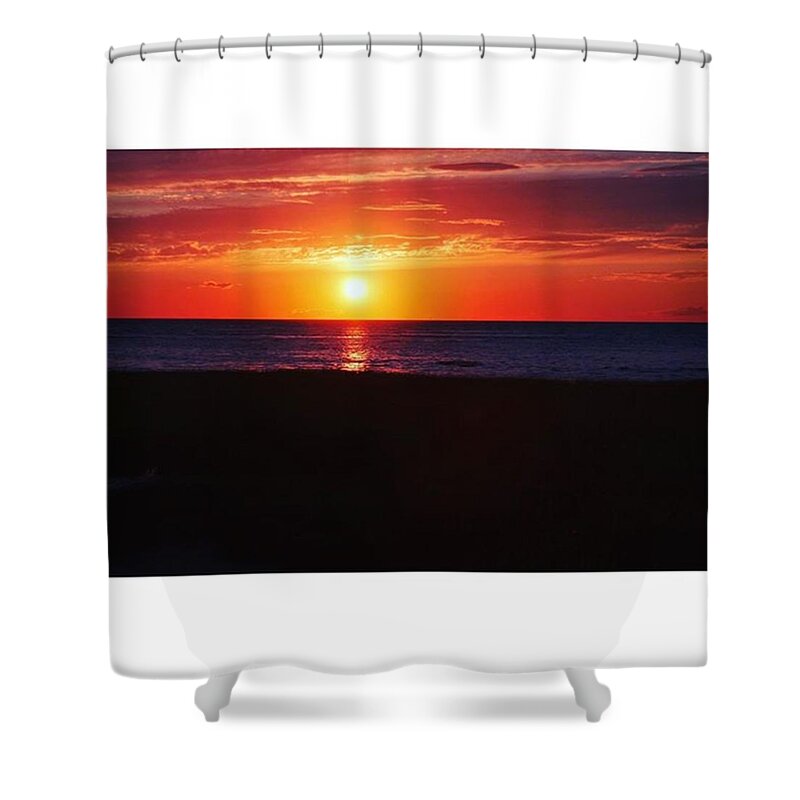 Sunrise Shower Curtain featuring the photograph Bay Beauty by Justin Connor